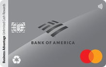 Bank of America® Business Advantage Unlimited Cash Rewards Secured Business Credit Card
