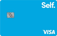 The secured Self Visa® Credit Card<sup>1</sup>