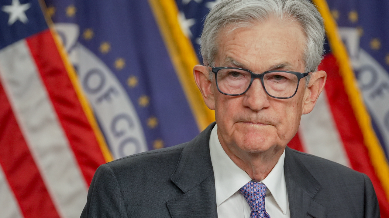 Jerome Powell, chairman of the US Federal Reserve, during a news conference following a Federal Open Market Committee (FOMC) meeting in Washington, DC.